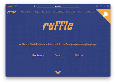 Ruffle - Flash Emulator
